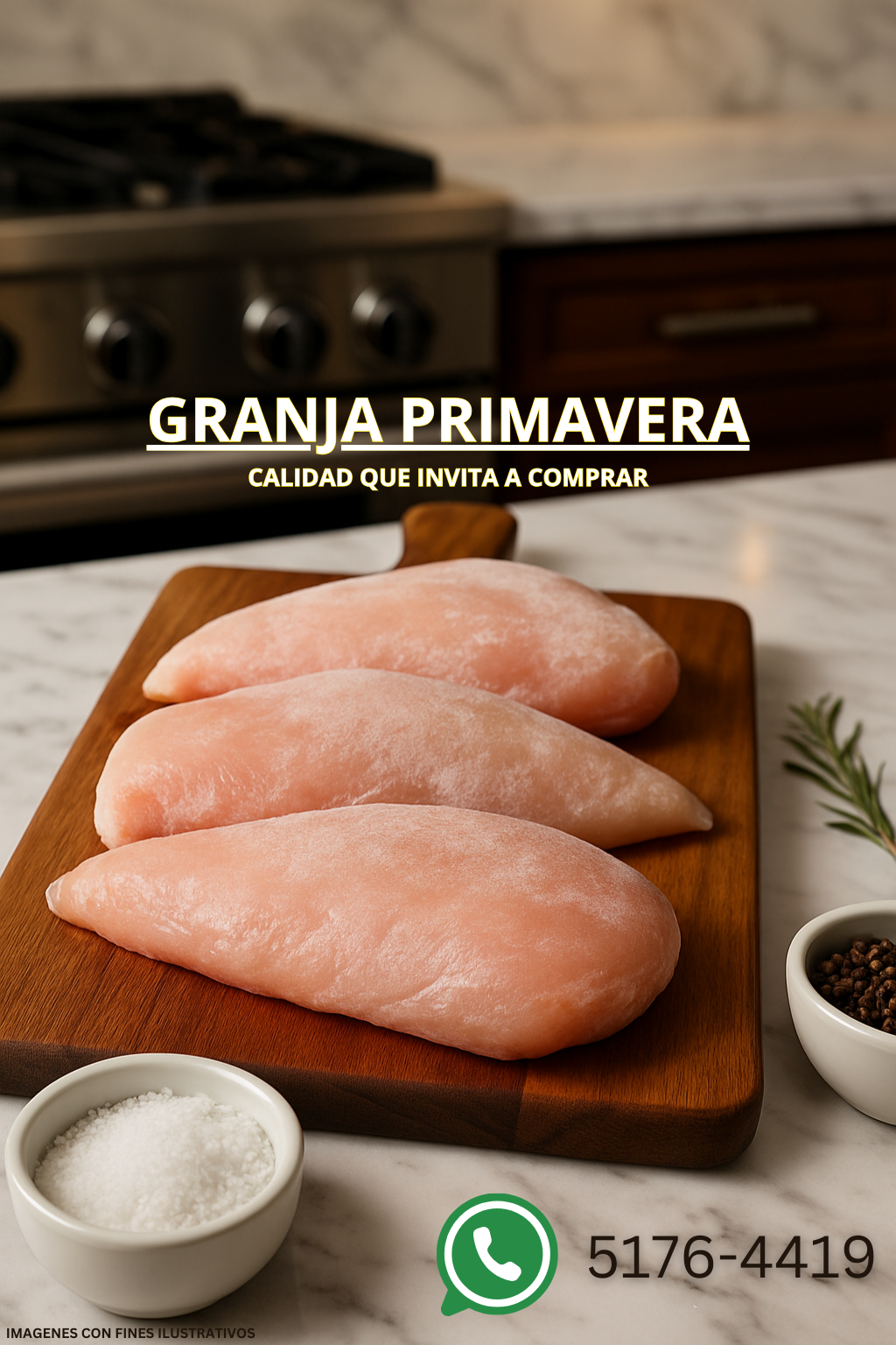 FILETE DE PECHUGA DE POLLO